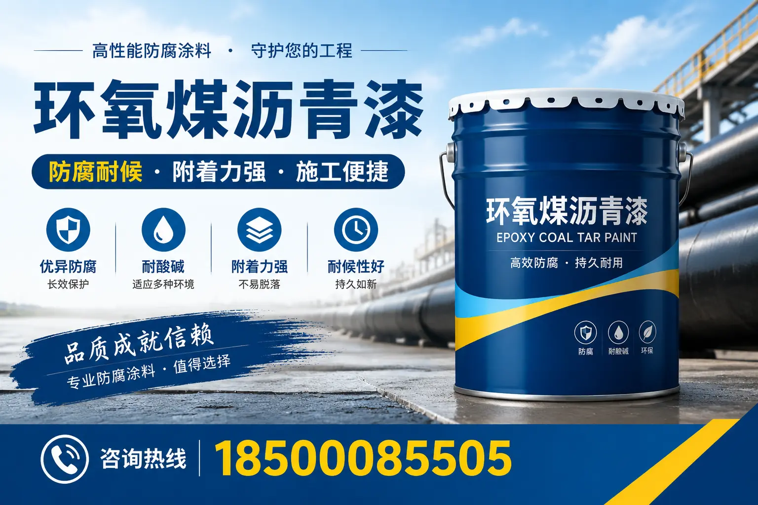 环氧煤沥青漆的市场行情:鹤壁地区价格走势分析